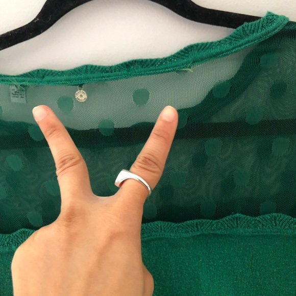 Knitted & Knotted Sweater Blouse - Picture 8 of 8